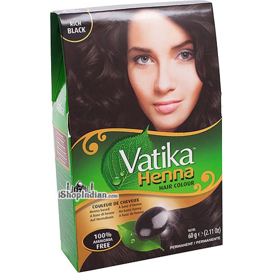Vatika Henna Black Colour 60g